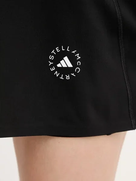 Платье мини Adidas By Stella Mccartney клеш черное