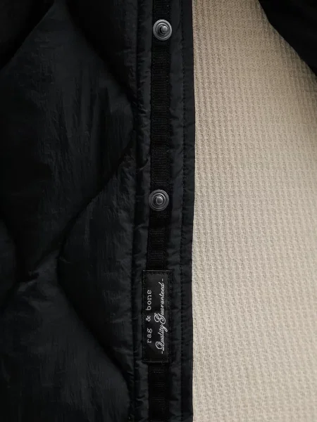 Пуховик Rag & Bone черный