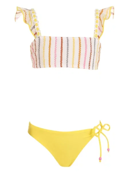 Bikini dziecięce Nessi Byrd żółte