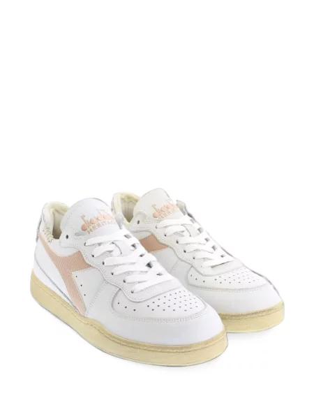 Fűzős csipkés sneaker Diadora fehér