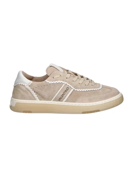 Sneakersy Valentino skórzane beżowe