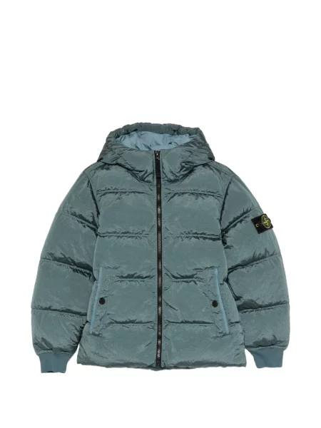 Kurtka dziecięca Stone Island niebieska