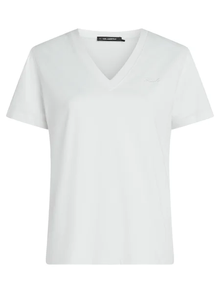 Karl Lagerfeld Tricou alb