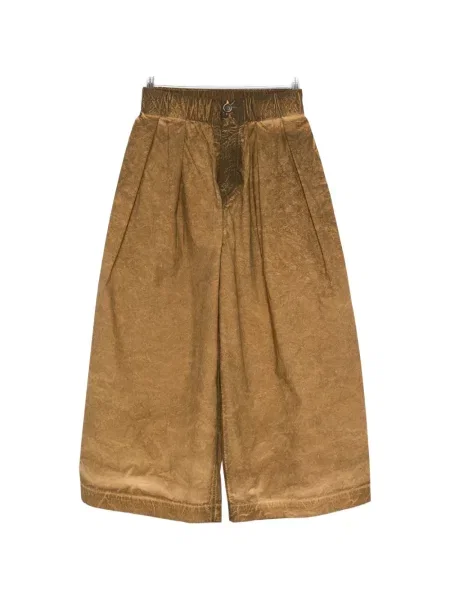 Pantaloni Uma Wang plisate maro