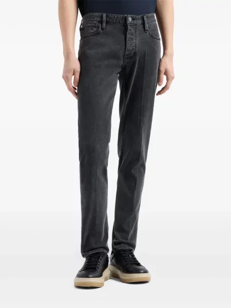 Tempti džinsai Emporio Armani juoda