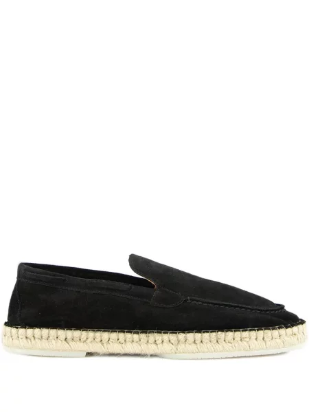 Espadrile Aurélien din piele de căprioară negru