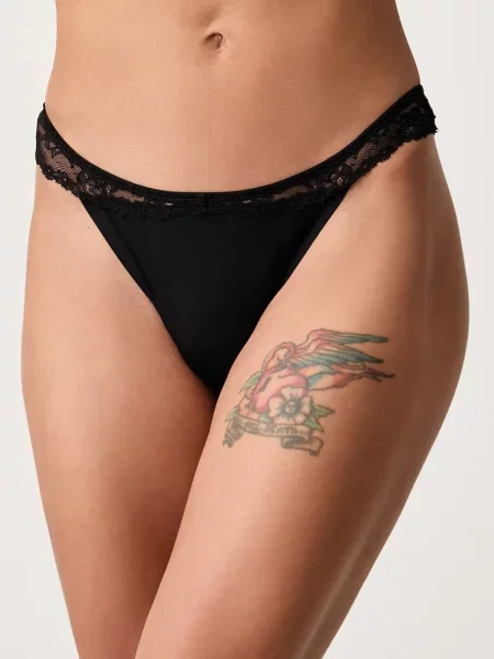 Women'secret tangá dámske čierna