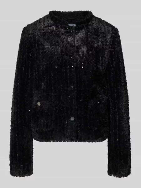 Marynarka Slim Fit z naszywanymi More & More czarna
