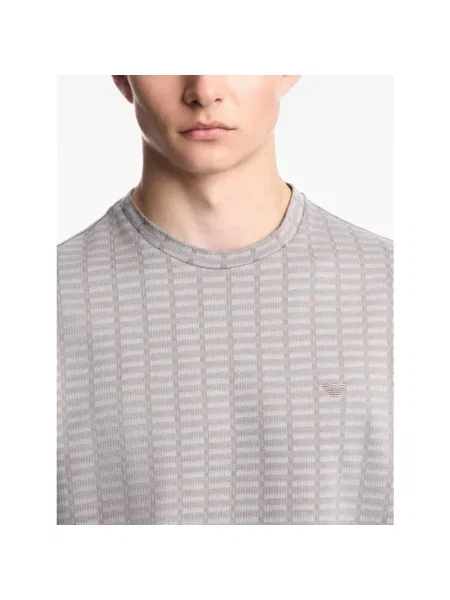 Koszulka Emporio Armani szara
