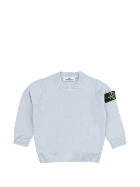 Sweter dziecięcy Stone Island niebieski