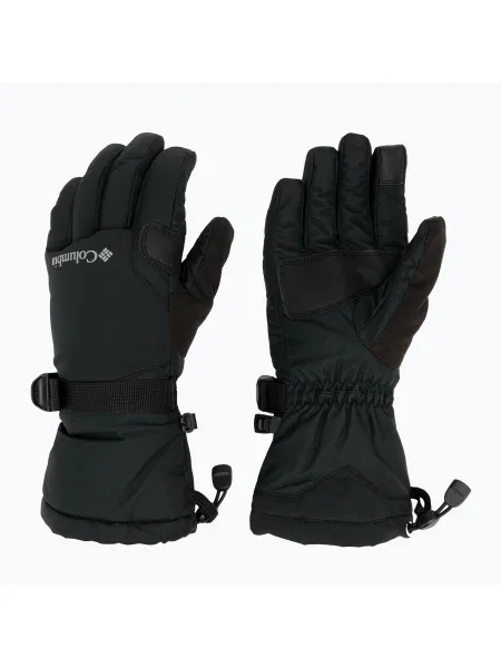 Дамски скиорски ръкавици Columbia Arctic Slope Sleeker black черно