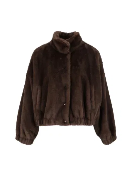 Kurtka Weekend Max Mara brązowa