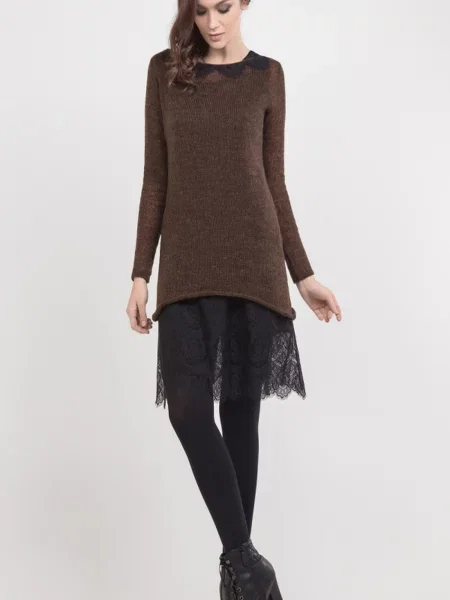 Сукня міні TrikoBakh коричневий