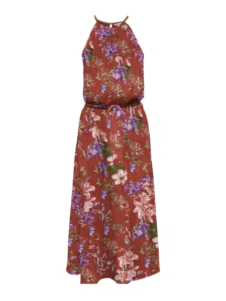 ONLY Rochie de vară ONLNOVA verde / lila / roz roșu