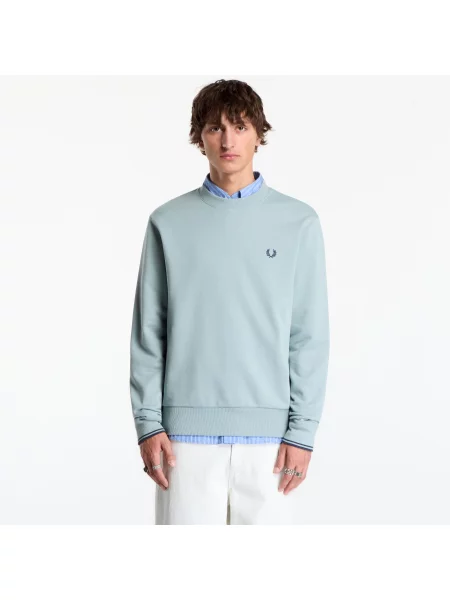 Mikina bez kapucne Fred Perry modrá
