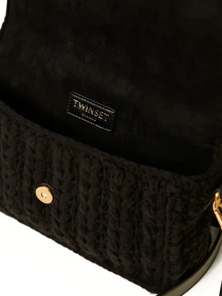 Geantă messenger Twinset negru