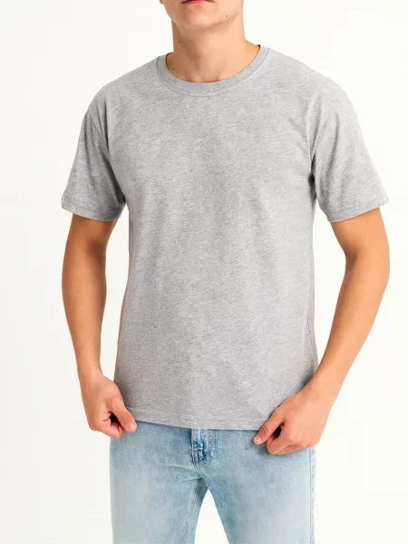 Футболка KAZKOVA світло-сірий сіра