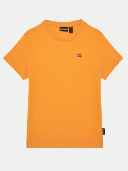 Napapijri T-Shirt Salis SS 2 D πορτοκαλί