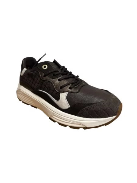 Sneakersy Xsensible skórzane brązowe