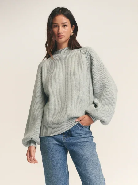 St MRLO Pulover Jadie pastel verde