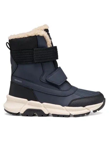 Snehule Geox J Flexyper Plus Boy B Abx M Tmavomodrá