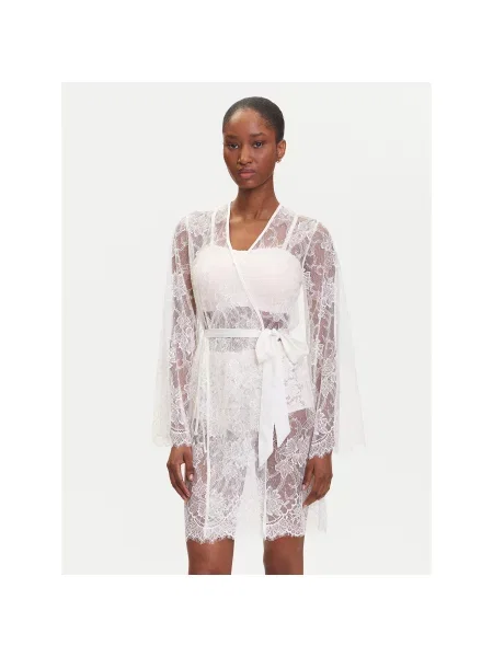 Kopalni plašč Hunkemöller bela