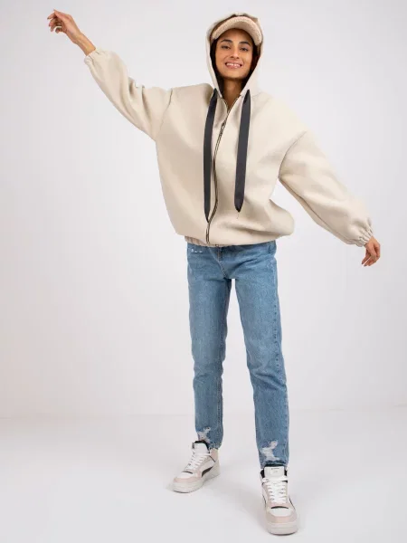 Plašč Italy Moda bež