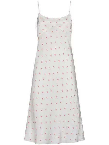 Rochie Marni din jacard alb
