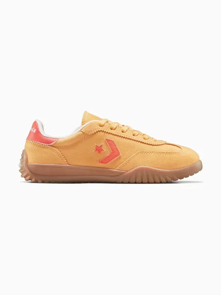 Велурени маратонки Converse Run Star Trainer жълто