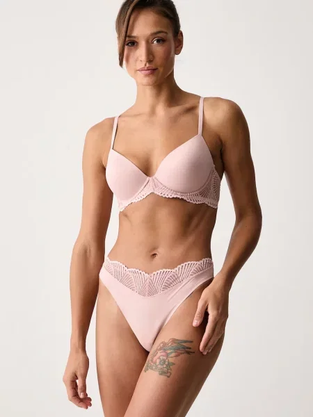 Calvin Klein Underwear tangá dámske ružová