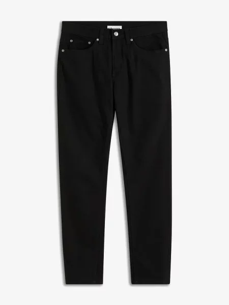 Jeansy slim fit straight czarne