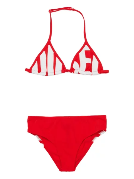 Bikini dziecięce Diesel czerwone