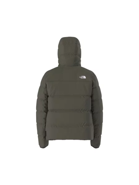Geacă The North Face cu glugă gri
