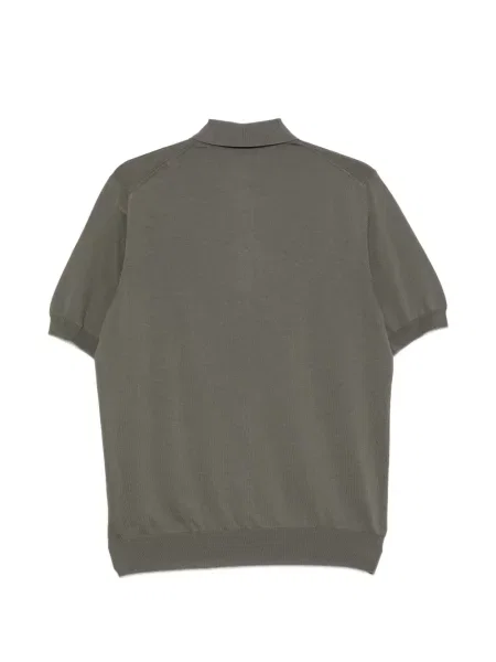 Scurt tricou polo Barba verde