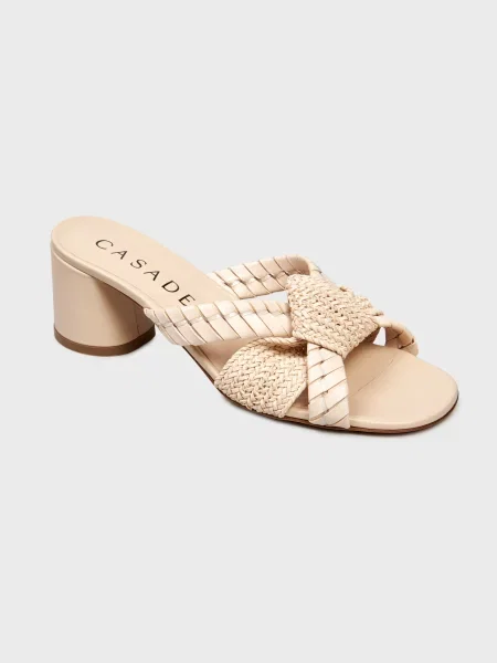 Мюли Casadei бежевые