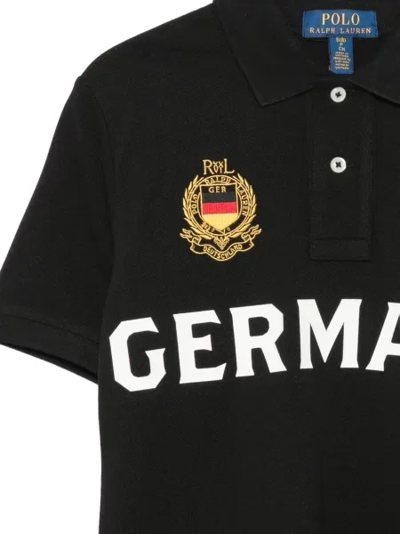 Koszulka polo dziecięca Polo Ralph Lauren czarna