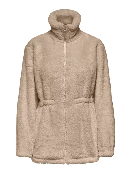 ONLY Jachetă fleece ONLCONTACT' bej