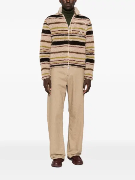 Ursuleț de pluș cardigan Moncler cu dungi