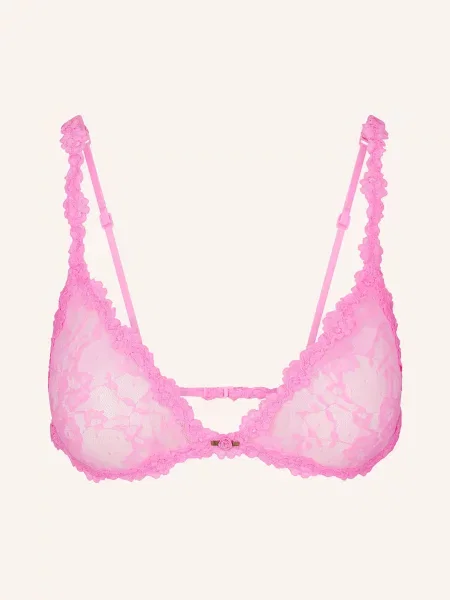 Skims Trojúhelníková Podprsenka Stretch Lace sugar pink
