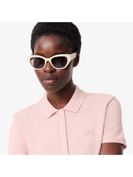 Поло Lacoste розовое