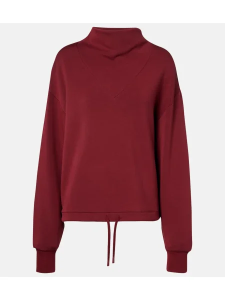 Hanorac Varley drapat bordo