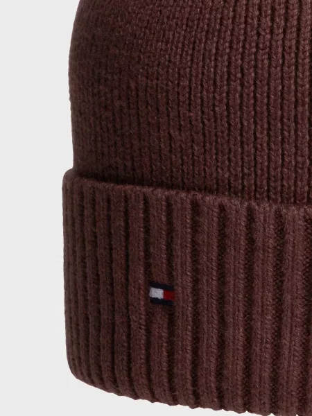 Шапка Tommy Hilfiger коричнева