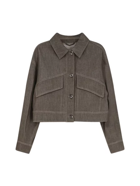 Kurtka Brunello Cucinelli zielona