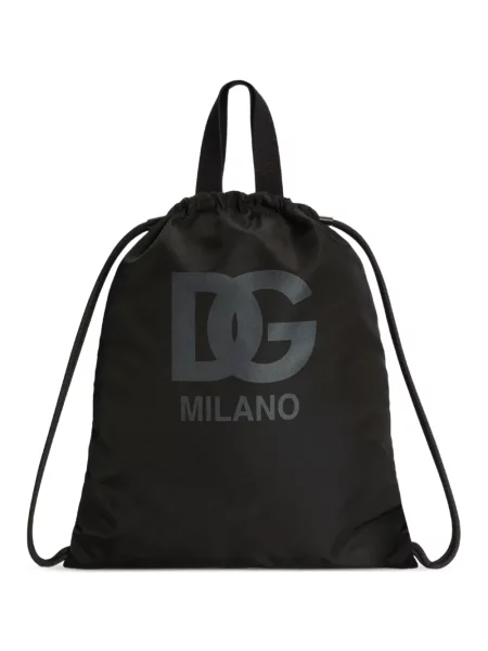 Dětské batoh Dolce & Gabbana černý