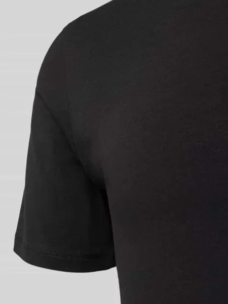 T-shirt z okrągłym dekoltem w Zestaw 2 szt. Mcneal czarna