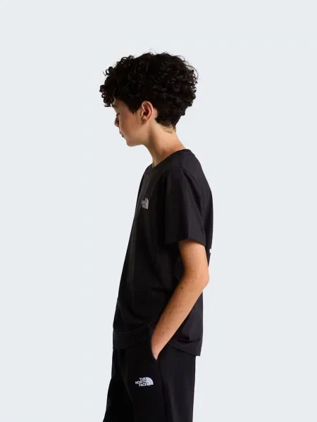 Дитяча Футболка The North Face TEEN EVOLUTION BOX NSE SS TEE чорний