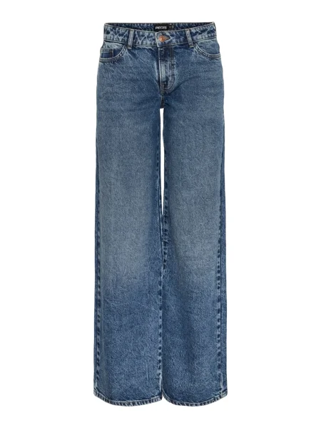 PIECES Jeans SELMA denim albastru
