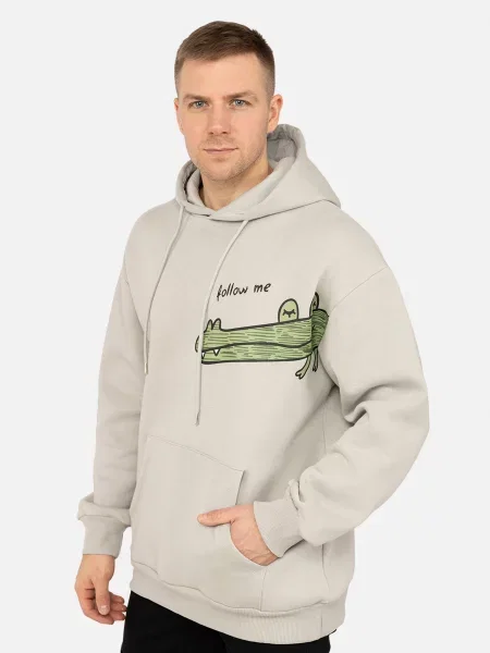 Худі YUKI сірий
