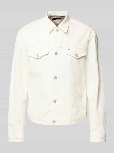 Kurtka jeansowa z z patką na piersi Tommy Hilfiger