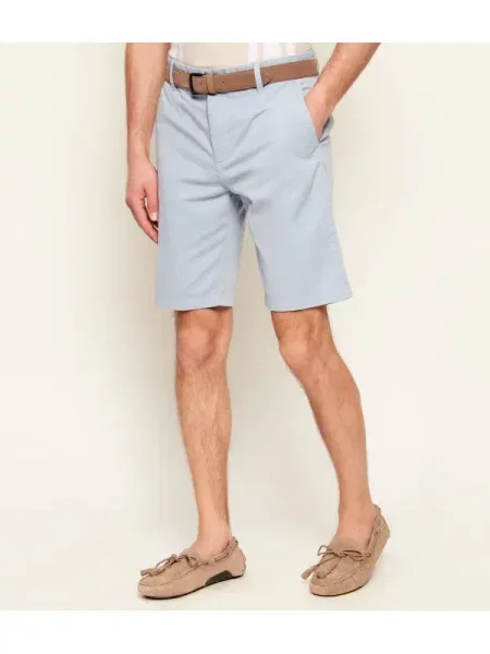 BOSS ORANGE Rövidnadrág | Tapered fit kék